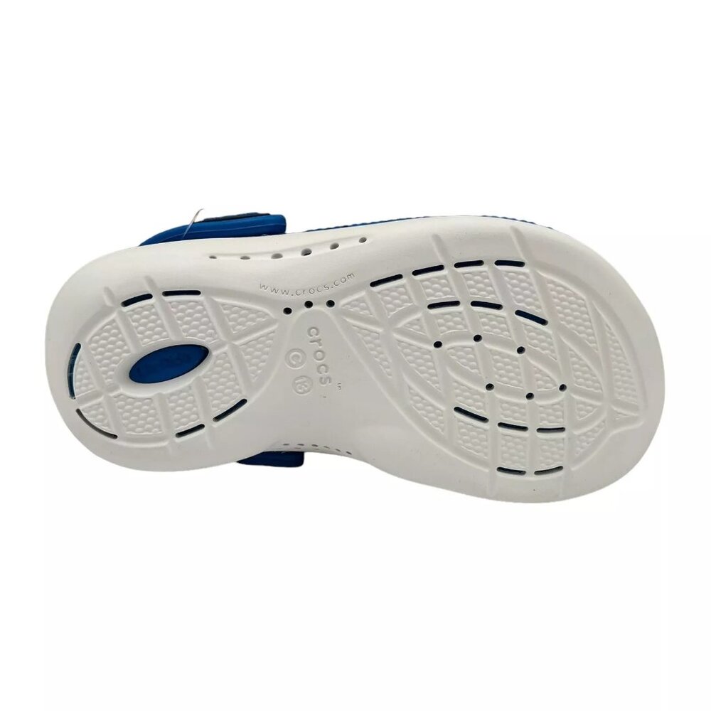 Crocs LiteRide Little Girls Slip-on Clogs Size 13 Navy Water Friendly & Comfy - Picture 14 of 16
